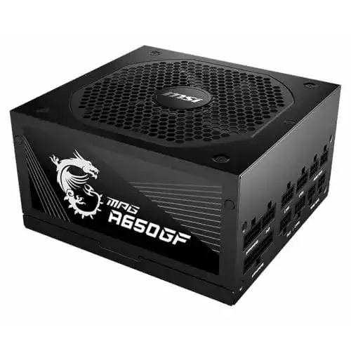 MSI MPG A650GF 650W Netzteil mit EU-Stecker und 80 Plus Gold Zertifizierung
