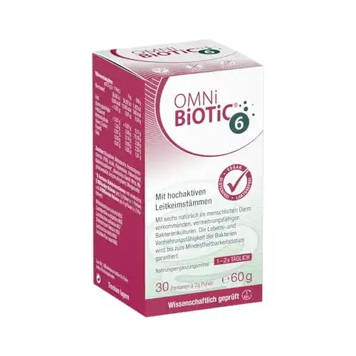 OMNi BiOTiC 6 Probiotika, 30 Portionen in Glas (60 g)