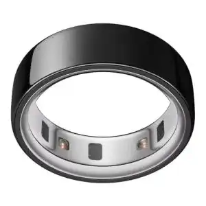 Oura Ring 4 in Schwarz, Größe 6 – Smart Ring zur Gesundheitsüberwachung