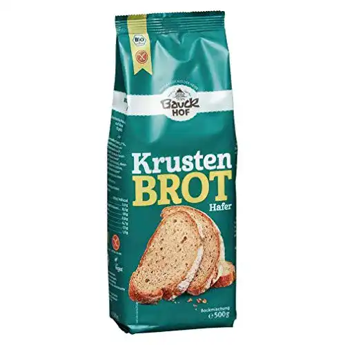 Bauckhof Hafer-Krustenbrot Backmischung glutenfrei 825 g