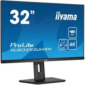 iiyama ProLite XUB3293UHSN-B5 31,5 Zoll IPS Monitor mit 4K UHD