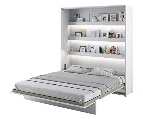 Schrankbett Furniture24 Bed Concept Wandklappbett mit Lattenrost