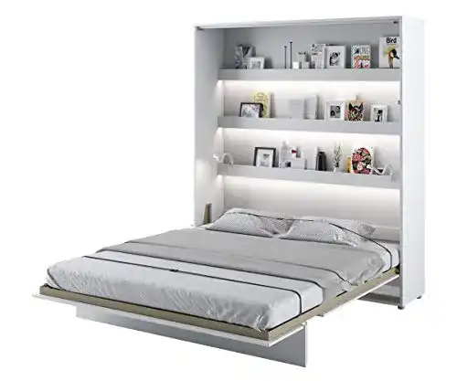 Schrankbett Furniture24 Bed Concept Wandklappbett mit Lattenrost