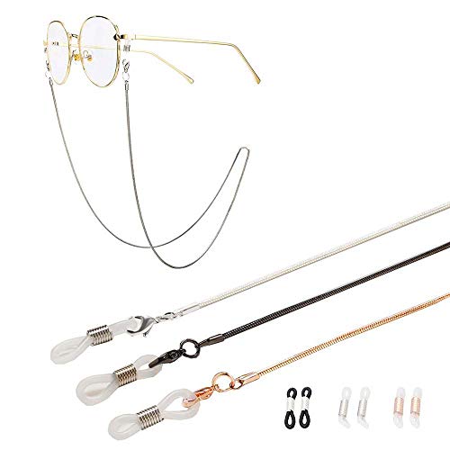 Brillenkette Jurxy im 3er Set für Sonnenbrillen und Lesebrillen