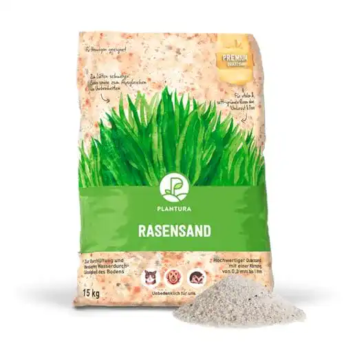 Rasensand Plantura Premium 15 kg für 7,5 m² reiner Quarzsand