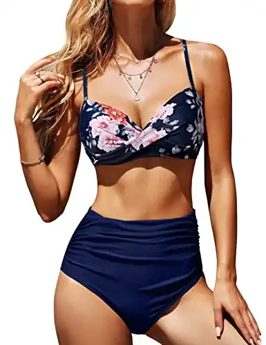 High Waist Bikini für Damen von RITOSTA mit Bauchweg-Funktion