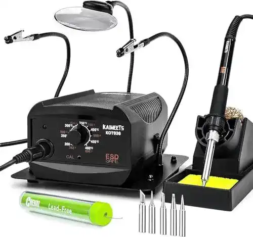 Regulierbare Lötstation KAIWEETS 60W mit Lötkolben Set