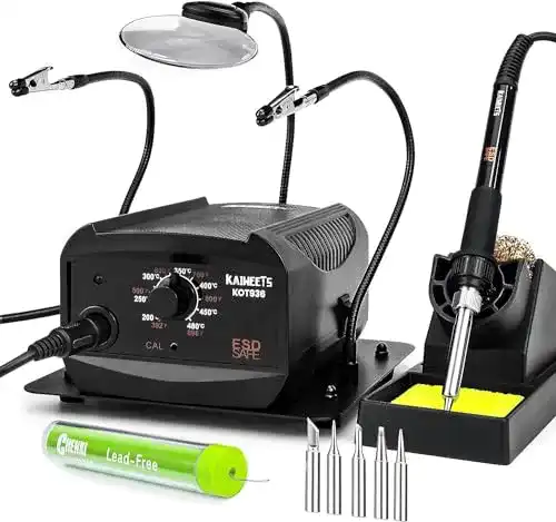 Regulierbare Lötstation KAIWEETS 60W mit Lötkolben Set