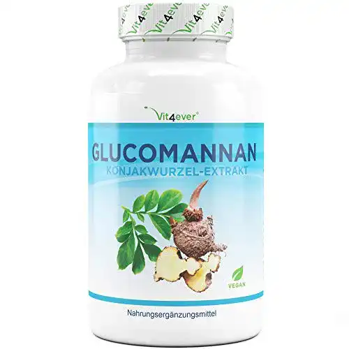 Vit4ever Abnehmkapseln mit Glucomannan zur Gewichtsreduktion