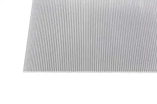 Gutta Polycarbonat Stegplatten Hohlkammerplatten klar 1500 x 700 x 6 mm