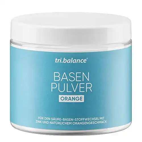 Basenpulver tri.balance Orange 300 g, Pro, mit Zink