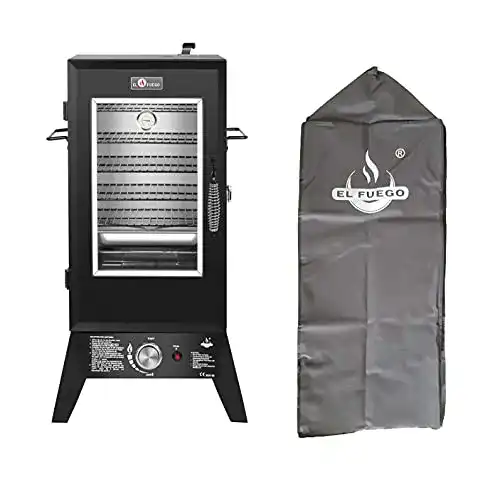Gasräucherofen El Fuego Gasgrill Portland W XL mit Zubehör