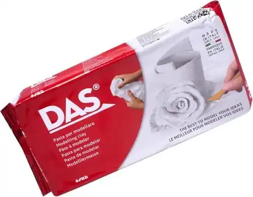 Modelliermasse DAS 387500 lufthärtend 1000 g in Weiß