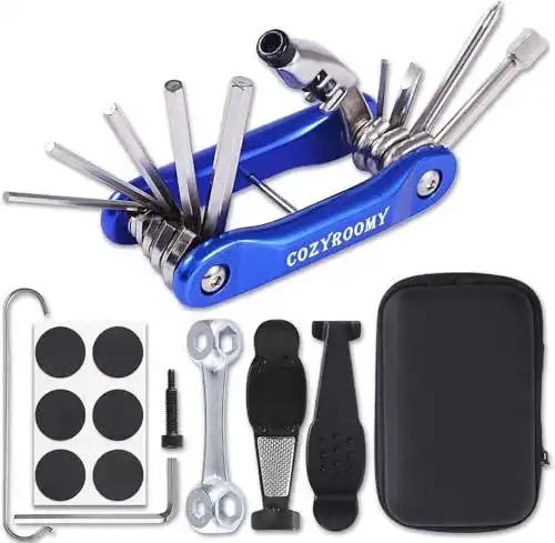 Fahrradreparaturset Cozyroomy 10-in-1 Multi-Tool für Pannen