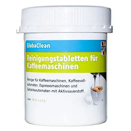 Kaffeefettlöser GlobaClean Reinigungstabletten für Kaffeevollautomaten