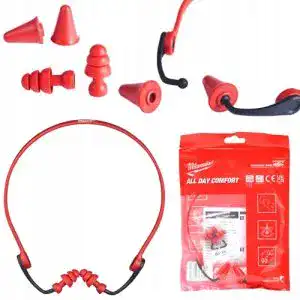 Bügelgehörschutz Milwaukee Unisex Comfort Ear Plugs in Rot