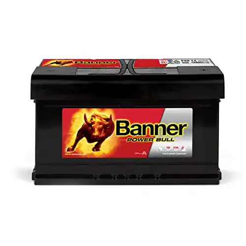 AGM-Batterie 110Ah Banner P8014 Power Bull mit Calciumtechnologie