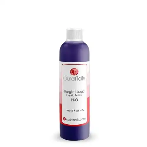 Acryl Liquid 200ml von Outlet Nails Acryl-Flüssigkeit für Modellage