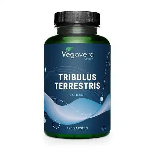 Tribulus Terrestris Kapseln 1800 von Vegavero – 120 Kapseln