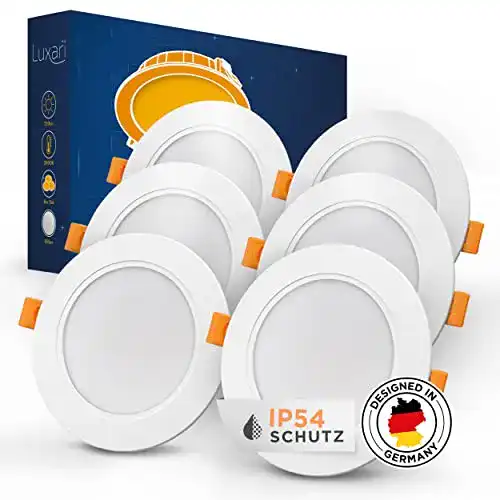 LED Einbaustrahler Luxari 230V flach für moderne Raumbeleuchtung