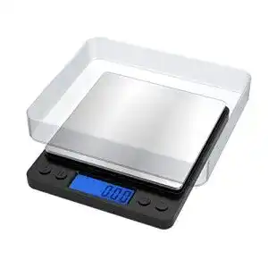 Feinwaage Ascher digitale Taschenwaage mit LCD-Display