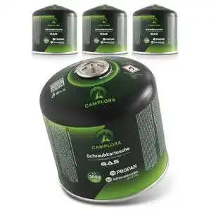 Gaskartusche Tolegano 4x 500g mit Schraubventil