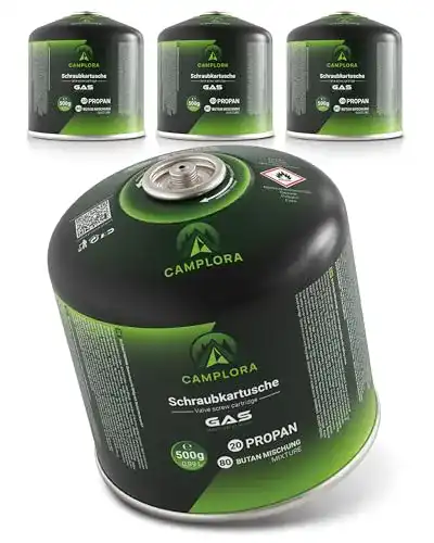 Gaskartusche Tolegano 4x 500g mit Schraubventil