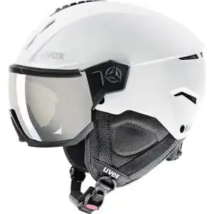 Uvex Skihelm Instinct Visor Robuster Helm mit Visier für Damen und Herren