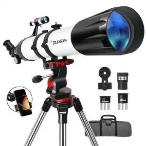 Refraktor-Teleskop Dianfan mit 90 mm Öffnung und 800 mm Brennweite