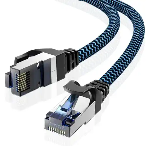 LAN-Kabel 10 Meter CAT8 Ethernet Kabel für Hochgeschwindigkeitsnetzwerke