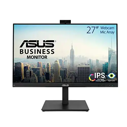 ASUS Business BE279QSK Monitor mit Webcam, 27 Zoll Full HD