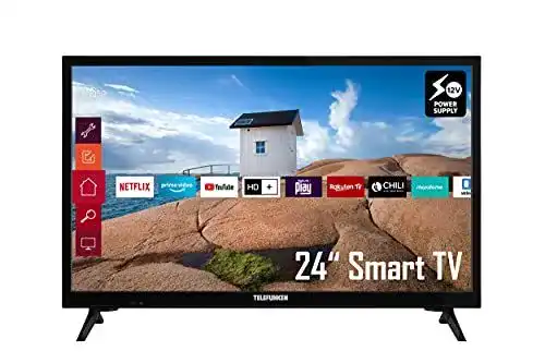 Camping Fernseher Telefunken XH24K550V 24 Zoll HD TV