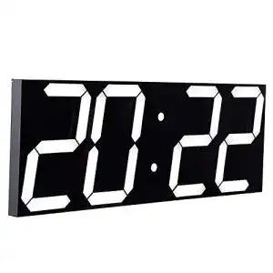 LED Wecker CHKOSDA mit 18 Zoll LED Anzeige und Alarmfunktion