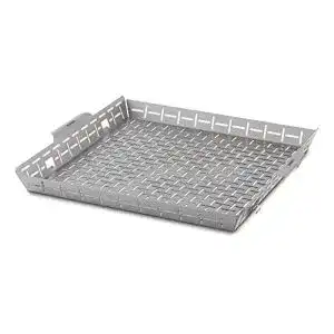 Weber Pizzastein und Crafted Roasting Basket für Grillzubehör