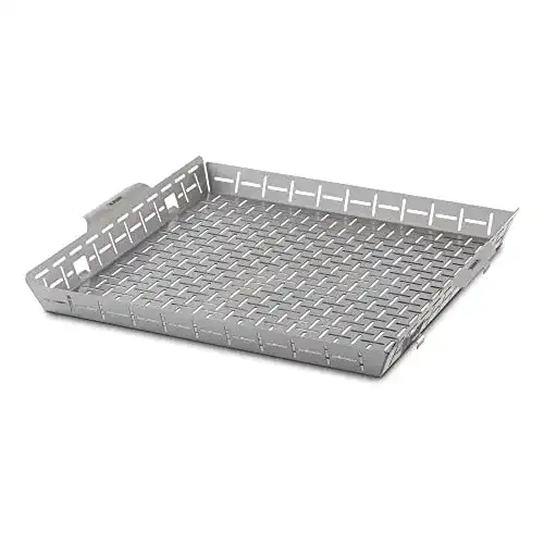 Weber Pizzastein und Crafted Roasting Basket für Grillzubehör