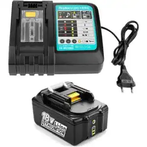 Makita Ladegerät und 4,0Ah Ersatzakku für 18V Akkus