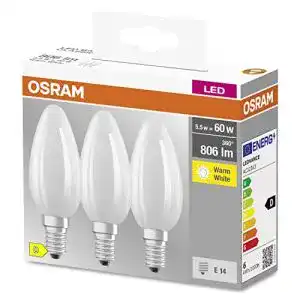 E14 LED Osram Star Filament Lampe für E14 Sockel mit mattem Glas
