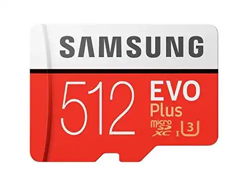 Samsung microSD Karte 512 GB Class 10 U3 EVO Plus