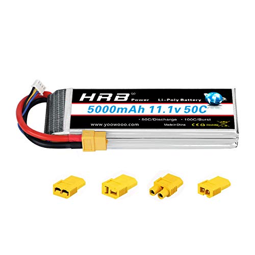 3S LiPo Akku 5000mAh 11.1V 50C für RC Modelle