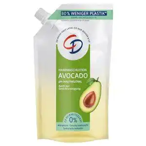 CD Duschgel Avocado Waschlotion Nachfüllbeutel 500ml