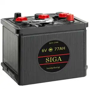 Autobatterie 77Ah 6V für Oldtimer von Siga