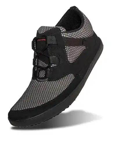 Barfußschuhe Sole Runner Unisex Pure 4 Sneaker in Grau und Schwarz