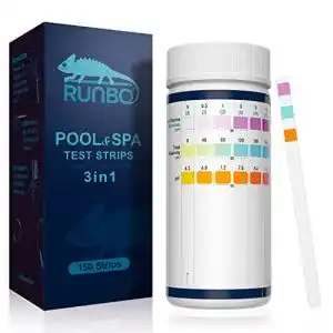 Runbo 3-in-1 Pool-Teststreifen für Spa – 150 Stück