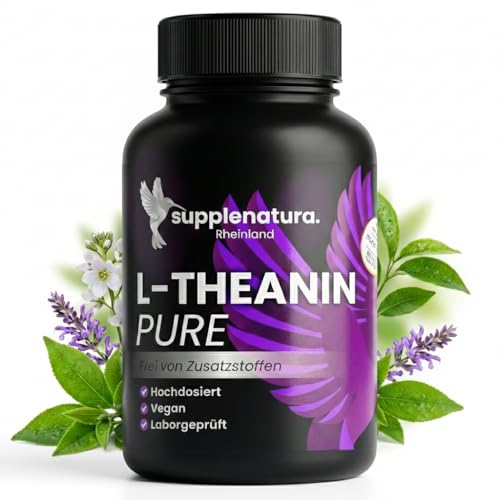 L-Theanin von Supplenatura – 200mg pro Kapsel, 240 Kapseln