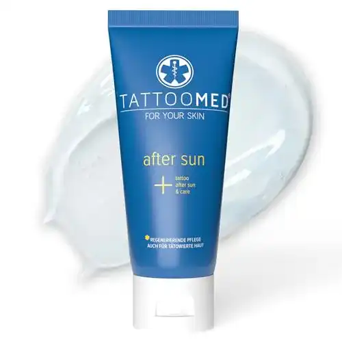 Tattoo-Creme TattooMed After Sun, Tattoo-Pflege Lotion