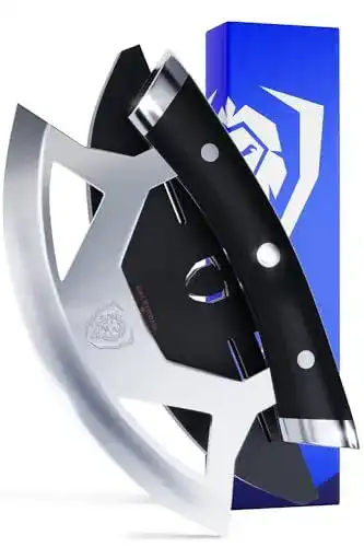 Dalstrong Ulu Messer 7 Zoll – Vielseitiges Küchenmesser für Fleisch und Gemüse