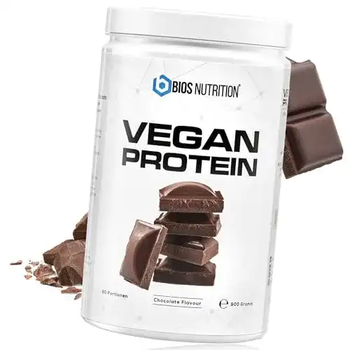 Veganes Proteinpulver von Bios Nutrition mit Schokoladengeschmack