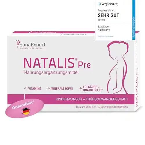 Folsäure SanaExpert Natalis Pre Schwangerschaftsvitamine