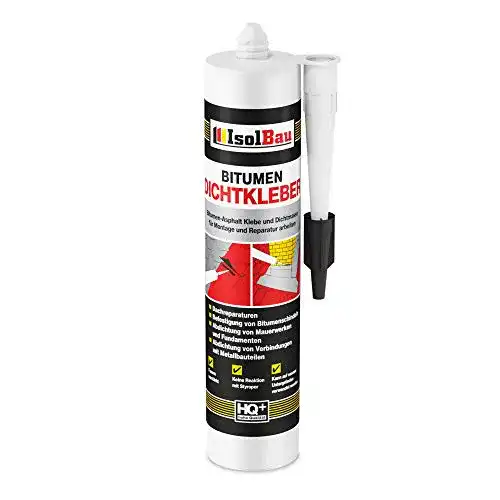 Bitumen-Dickbeschichtung Isolbau Bitumen-Dichtkleber 310 ml