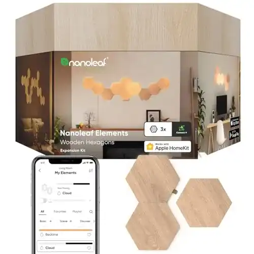 Nanoleaf Elements Hexagon Erweiterungspack mit 3 LED-Panels